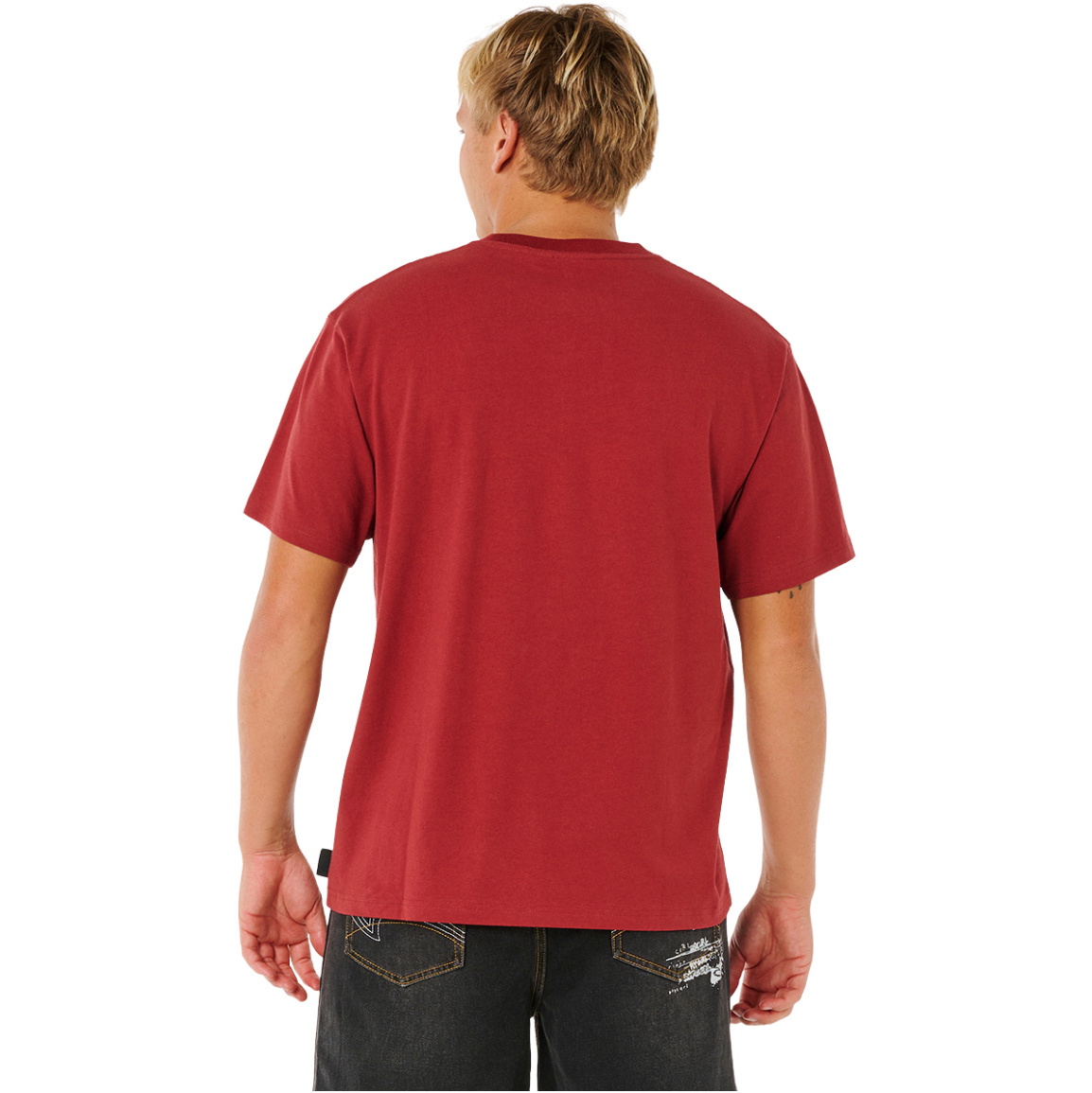 2026 Rip Curl Herre Medina Inner Vision Spray Tee 0XEMTE - Merlot